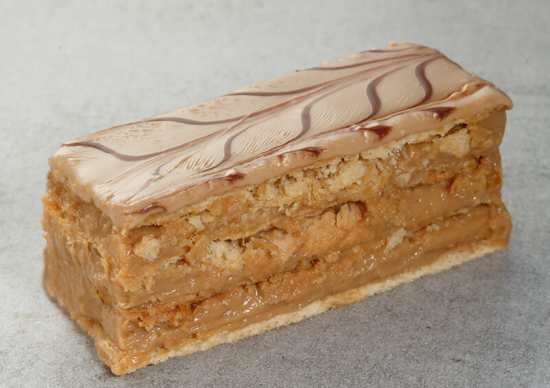 Caramel Custard Slice