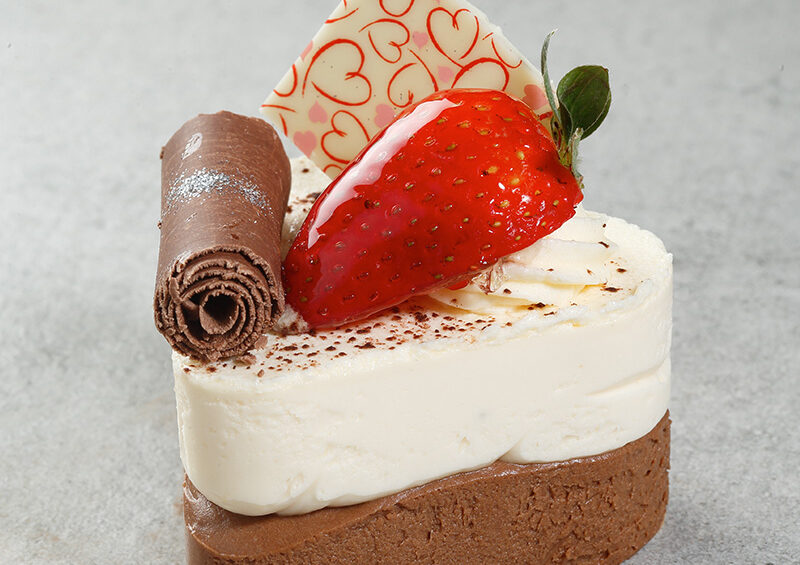 Vanilla Choc Heart
